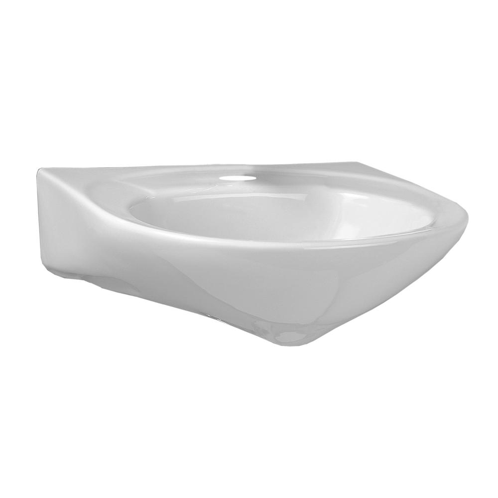 Mediterraneo Pompano 20 In Pedestal Sink Basin White Pedestal Sink Basin In White