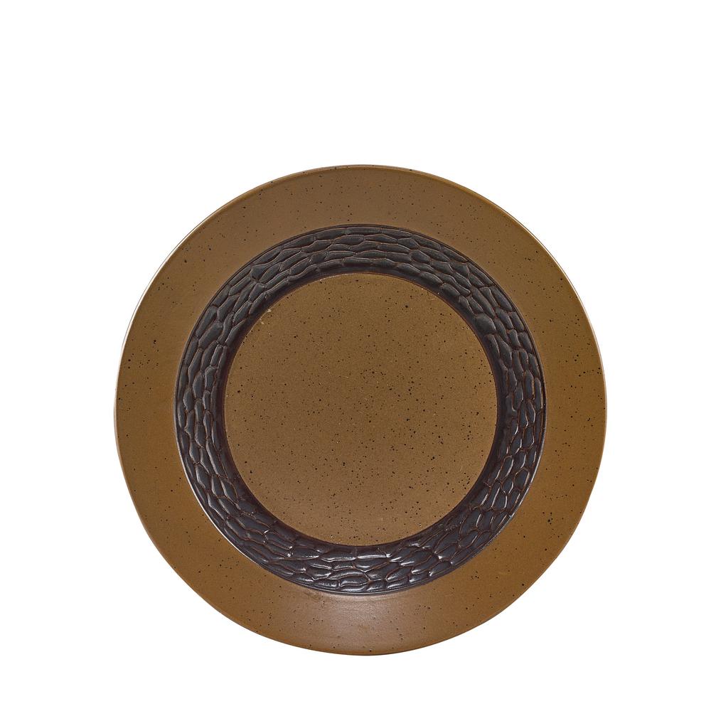 Sawmill Brown Salad Plate (Set of 4)