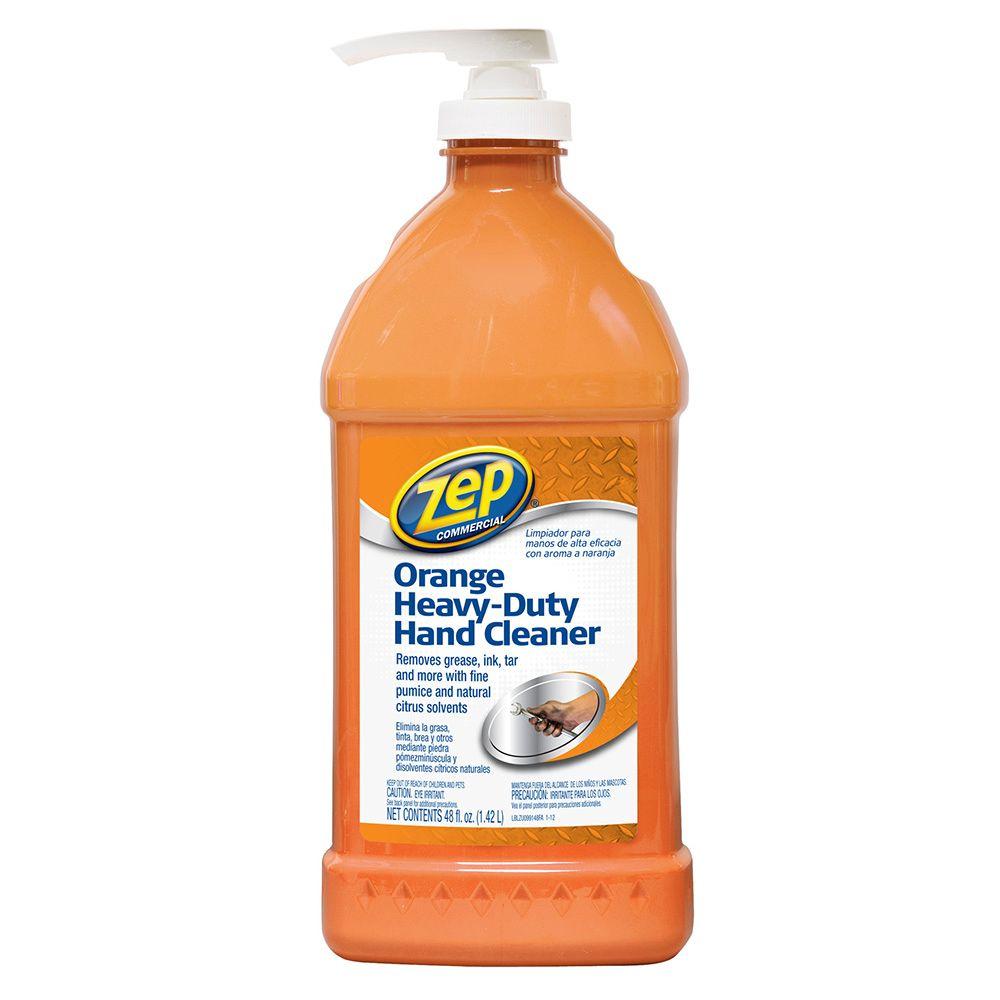 ZEP 48 oz. Orange Heavy Duty Hand CleanerZUOHC48CA The Home Depot