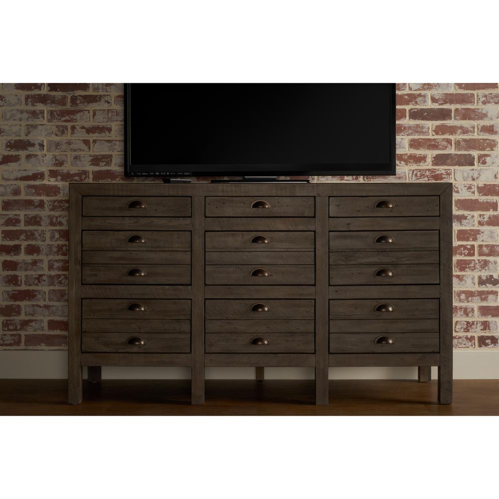 Rst Brands Mercator Grey Map Drawer Console Table Ip Mapdrwr Con