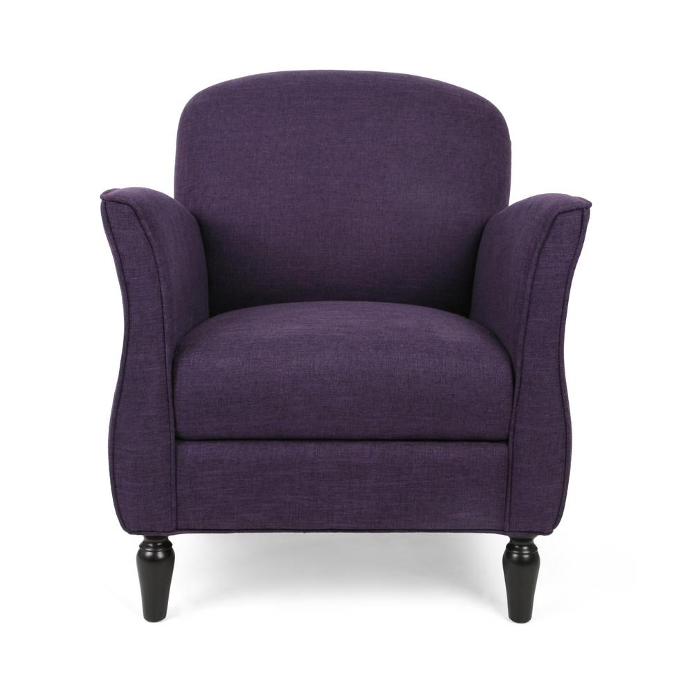 purple tweed fabric