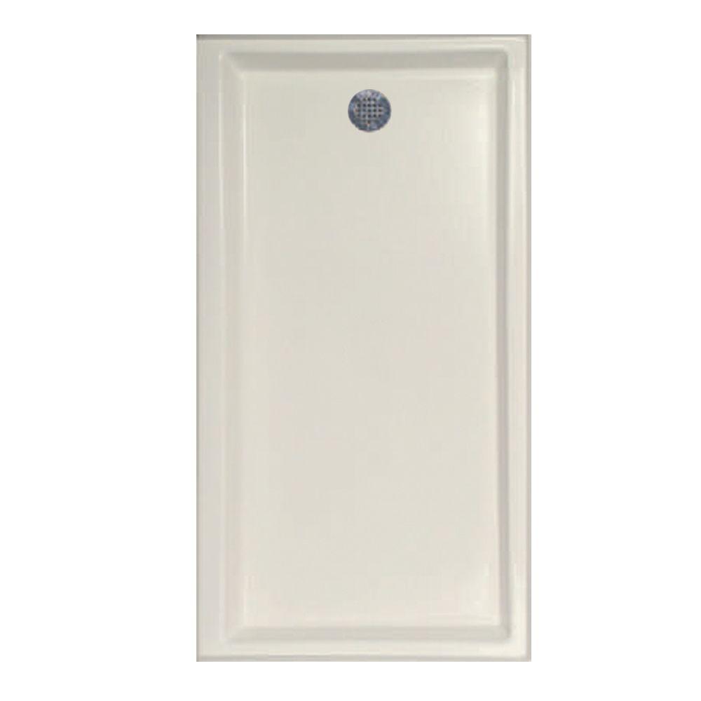 Redi Base 30 In. X 60 In. Single Threshold Shower Base With Left Drain ...