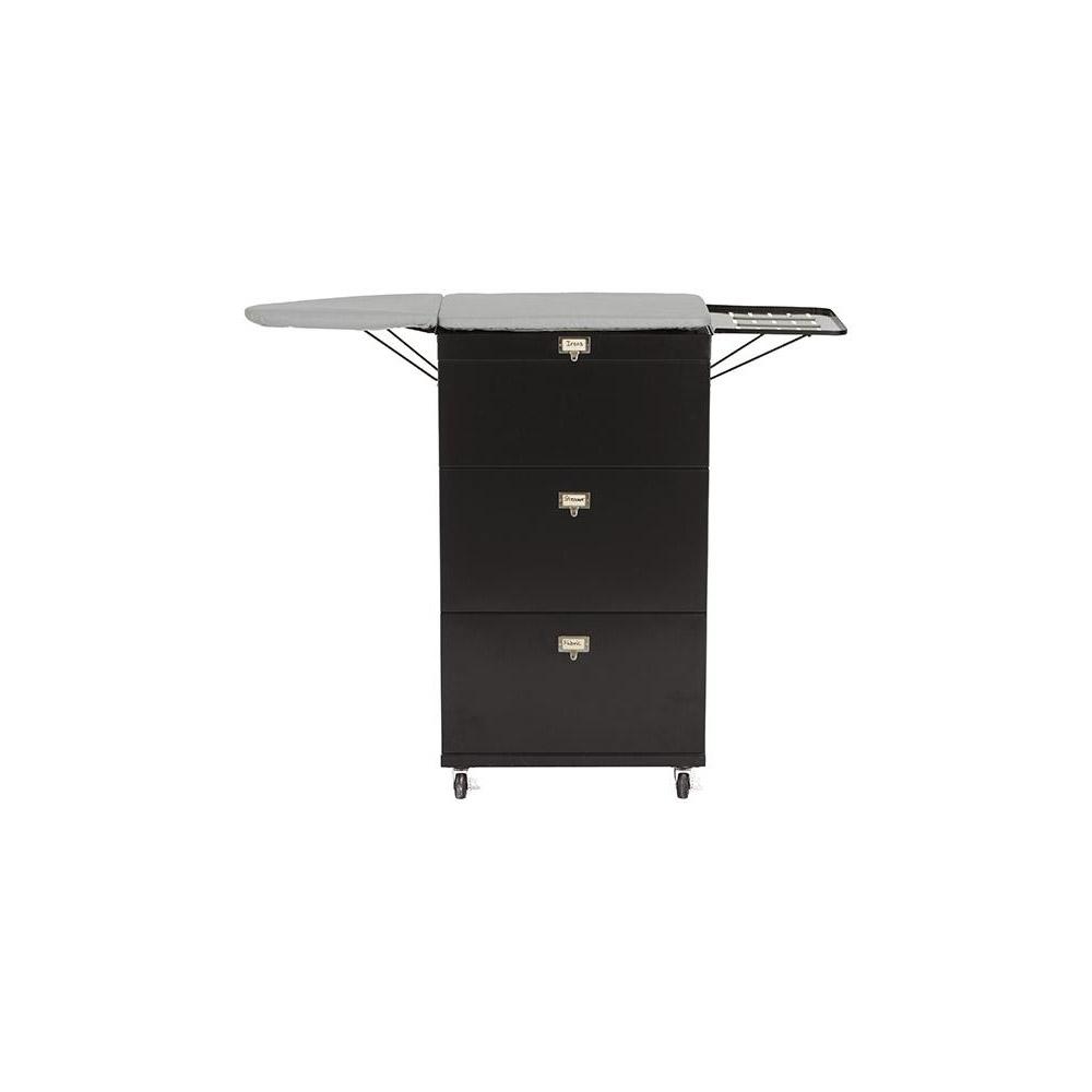Home Decorators Collection Becker Black Grey 2 Drawer Ironing