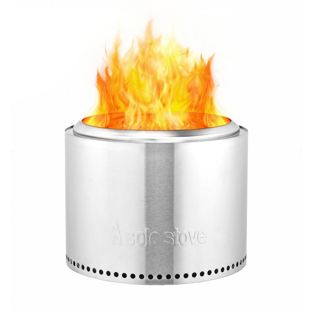 Solo Stove Bonfire 19 5 In X 14 In Round Stainless Steel Wood