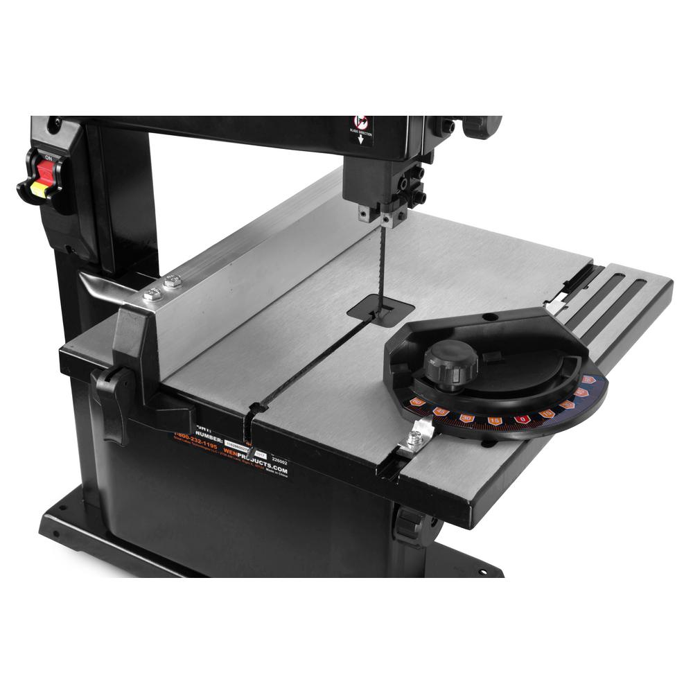 Wen 2 5 Amp 9 In Benchtop Band Saw 3959 The Home Depot
