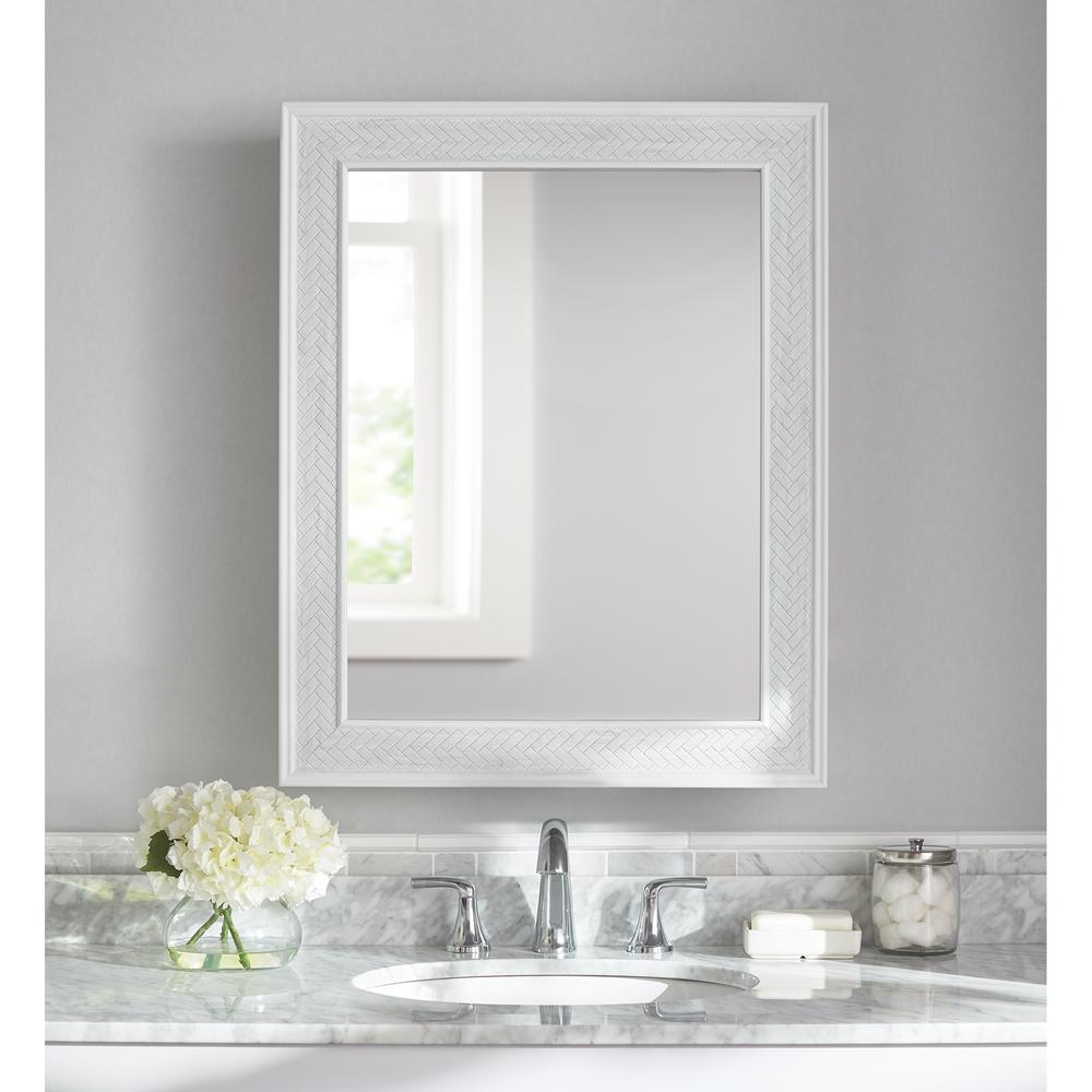 Home Decorators Collection 24 In X 30, Fog Free Bathroom Mirror Cabinet
