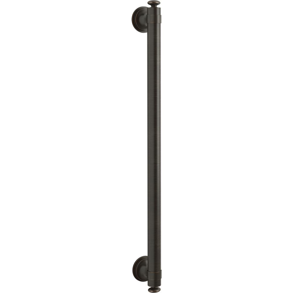 KOHLER Carmichael 24 In Grab Bar In Oil Rubbed Bronze K R27236 2BZ   Oil Rubbed Bronze Kohler Grab Bars K R27236 2bz 64 1000 