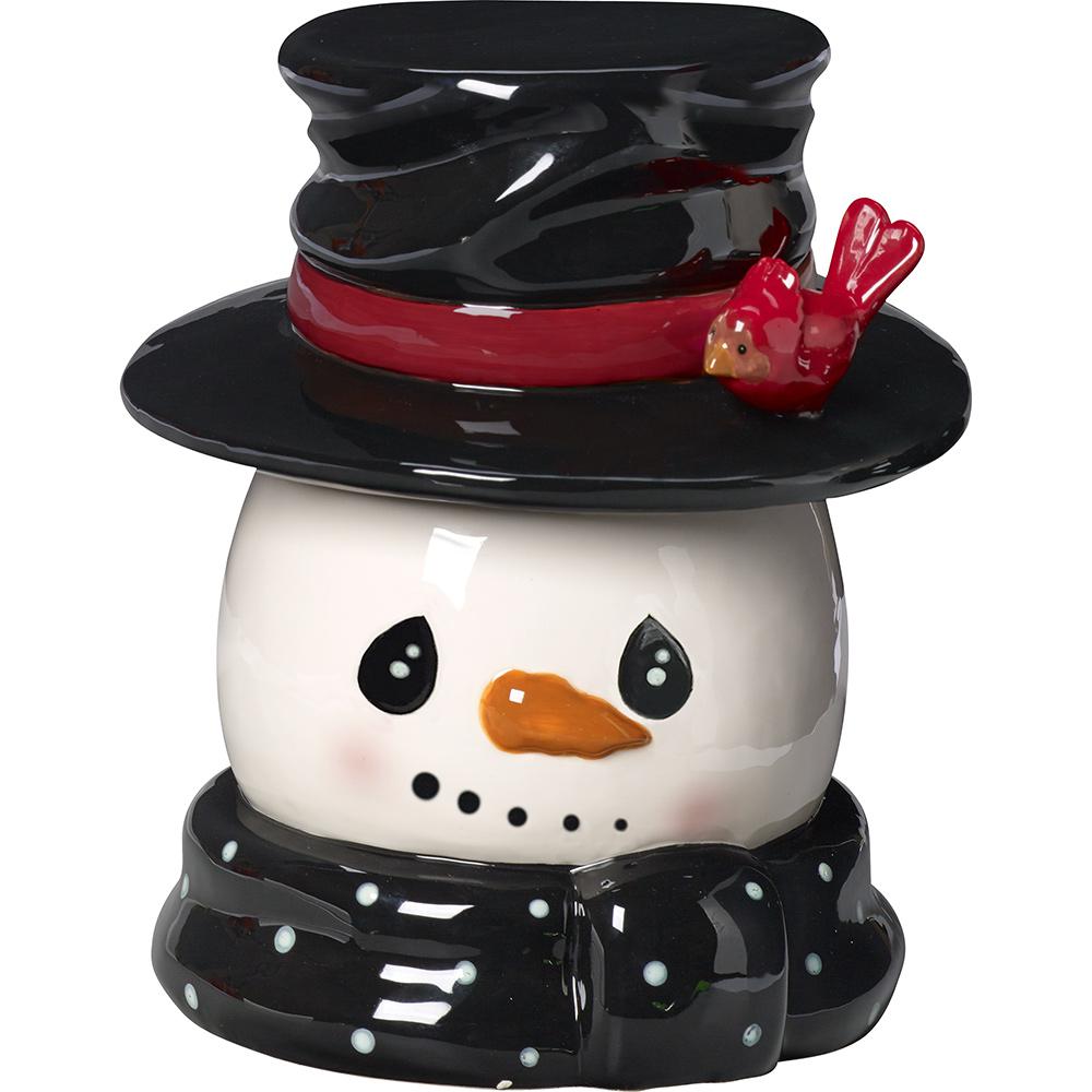 Precious Moments Company 10 in. Snowman Cookie Jar