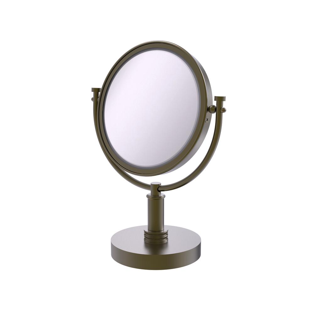 Allied Brass 8 In X 15 Vanity Top Makeup Mirror 3x Magnification Antique