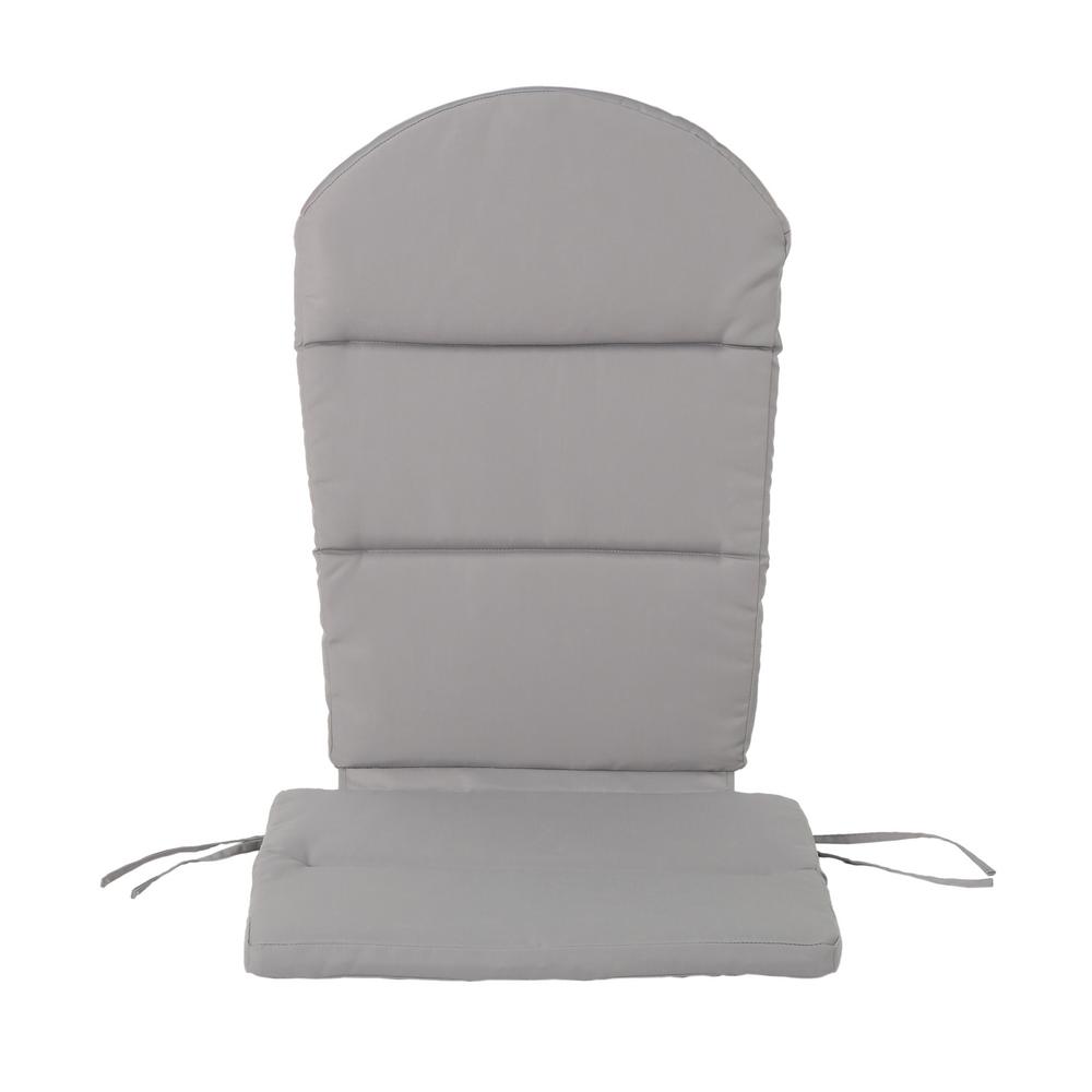 Le House Malibu Gray Outdoor Adirondack Chair Cushion 42039 Outdoor Adirondack Chair Cushion