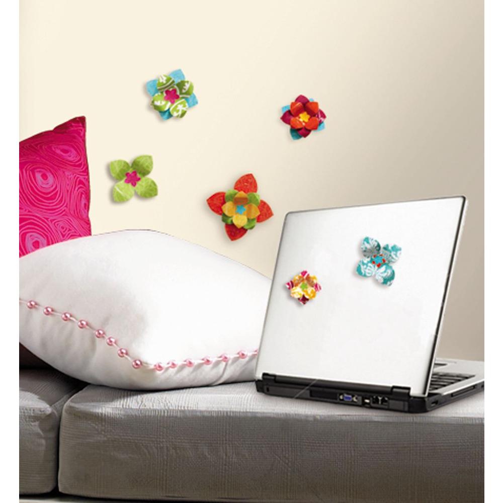 RoomMates Flower 3 D Wall  Decal  ACC0002F3D The Home  Depot 