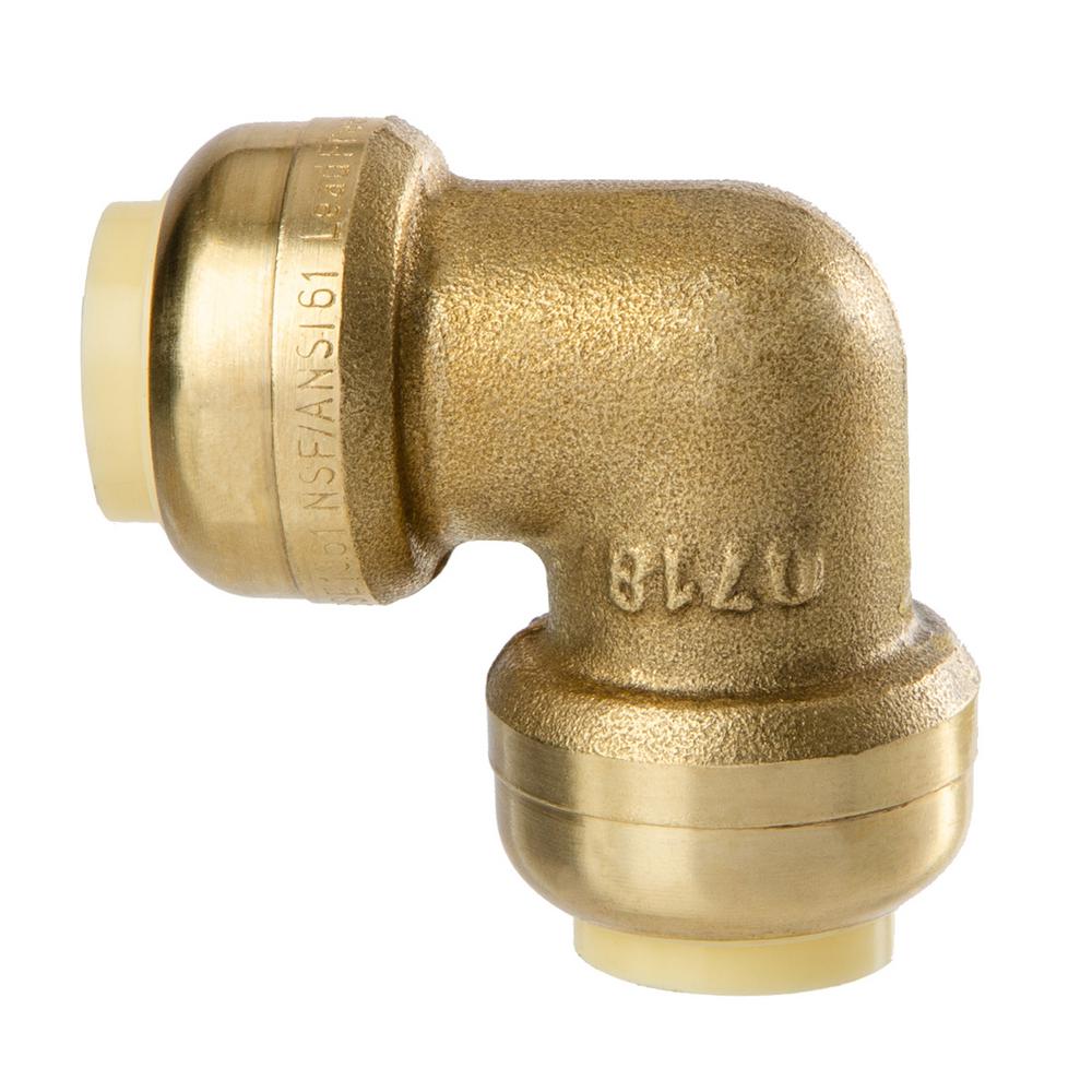 Push To Connect Fittings >> Littlewell 1 2 In Brass 90 Degree Push Fit Elbow Fitting Push To Connect Fittings >> Littlewell 1 2 In Brass 90 Degree Push Fit Elbow Fitting