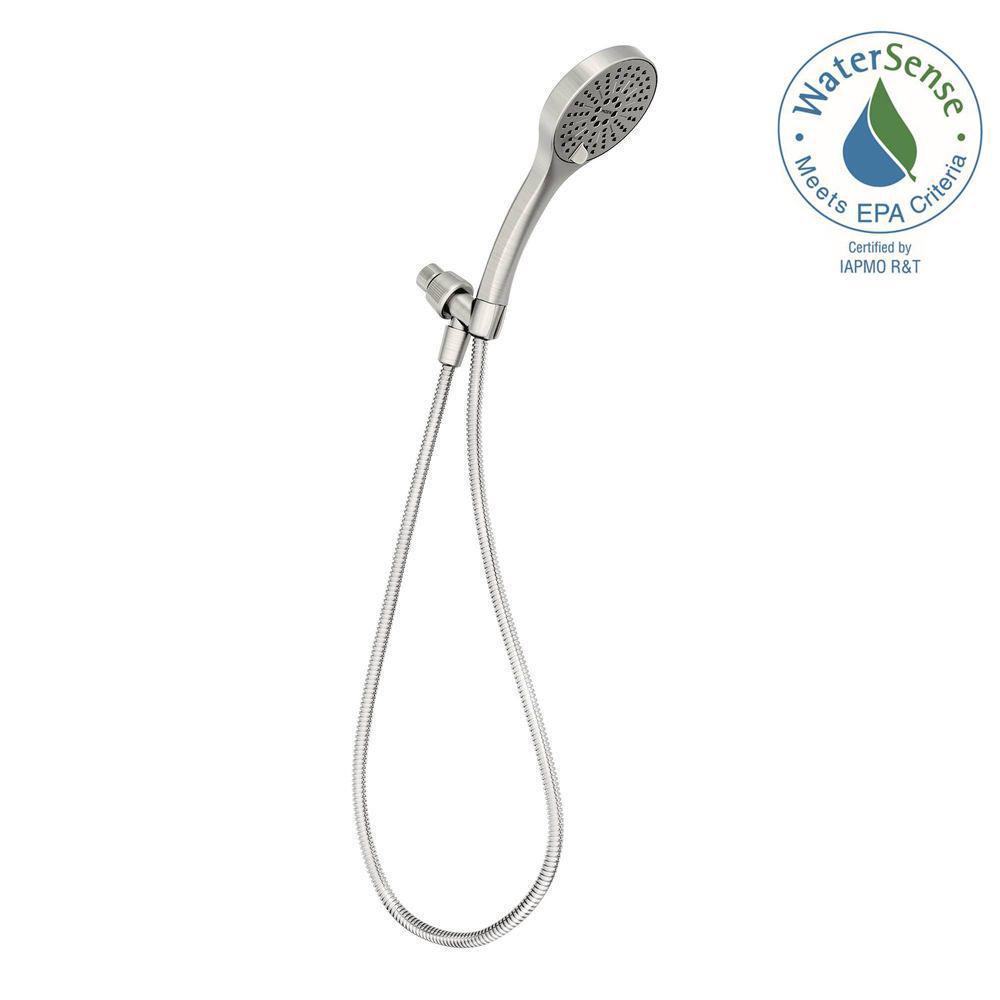 MOEN Iso 6Spray 4.5 in. Single Wall Mount Handheld Rain Shower Head in