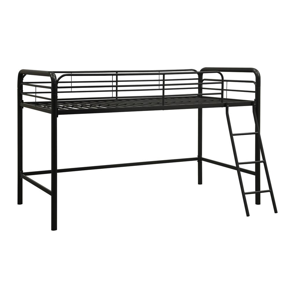 No Additional Features Metal Bunk Loft Beds Kids Bedroom Twin Metal Kids Loft Bed