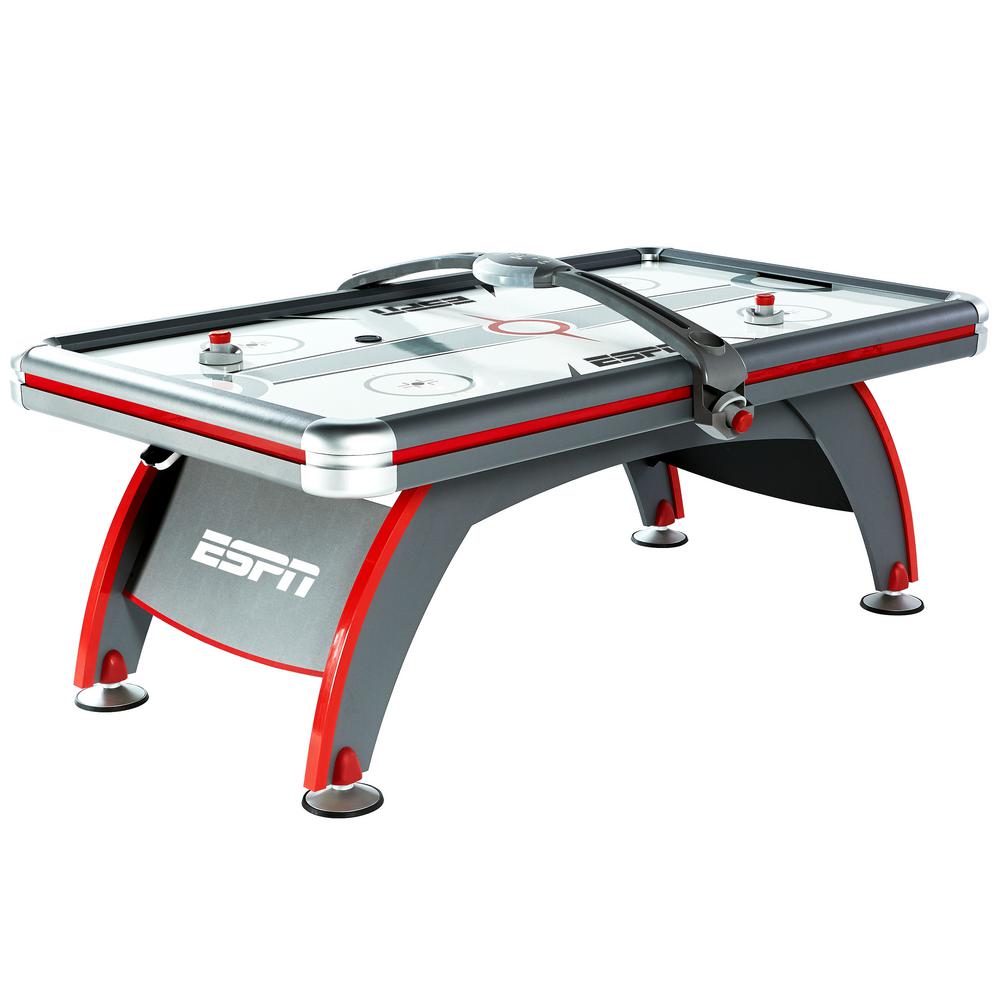 Espn 84 In Air Powered Hockey Table Awh084 188e The Home Depot