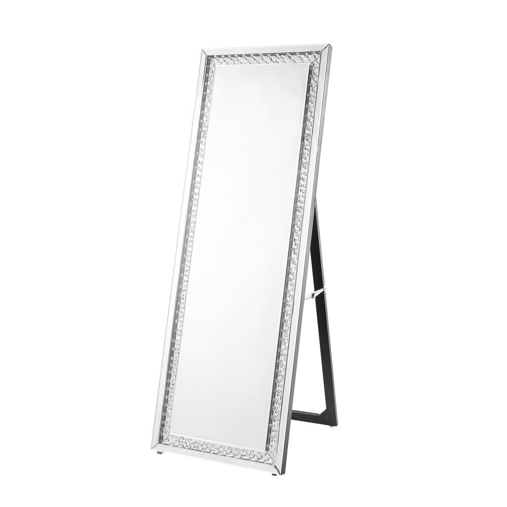 Emory 22 In Contemporary Standing Full Length Mirror With Clear Mdf Contemporary Standing Full Length Mirror With Clear Mdf Frame Rectangle Shape