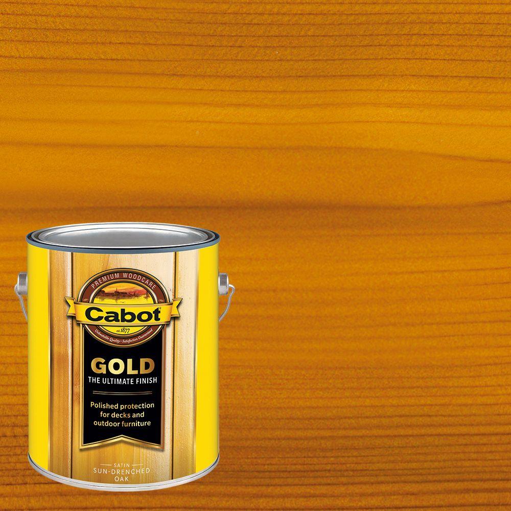 UPC 080351812903 product image for 1 gal. Sun-Drenched Oak Gold Oil Exterior Deck Varnish | upcitemdb.com