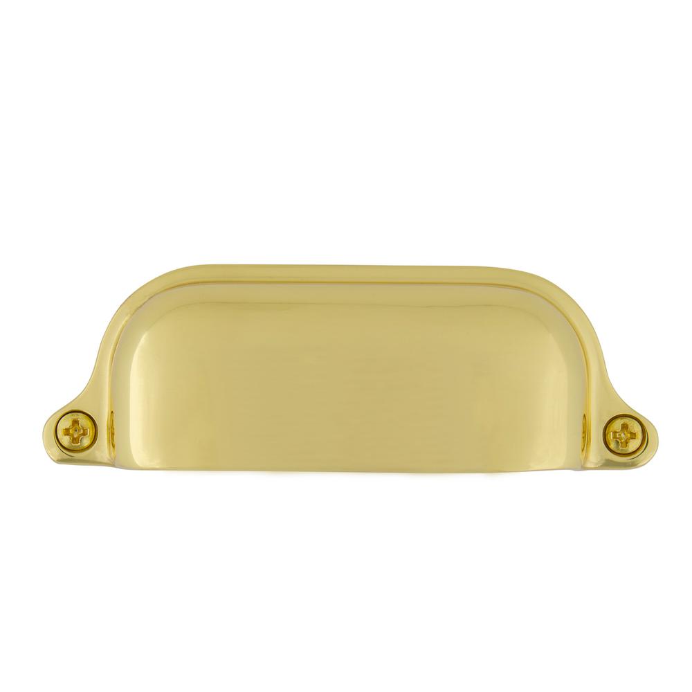 Nostalgic Warehouse 3 1 2 In 89 Mm Unlacquered Brass Drawer Cup