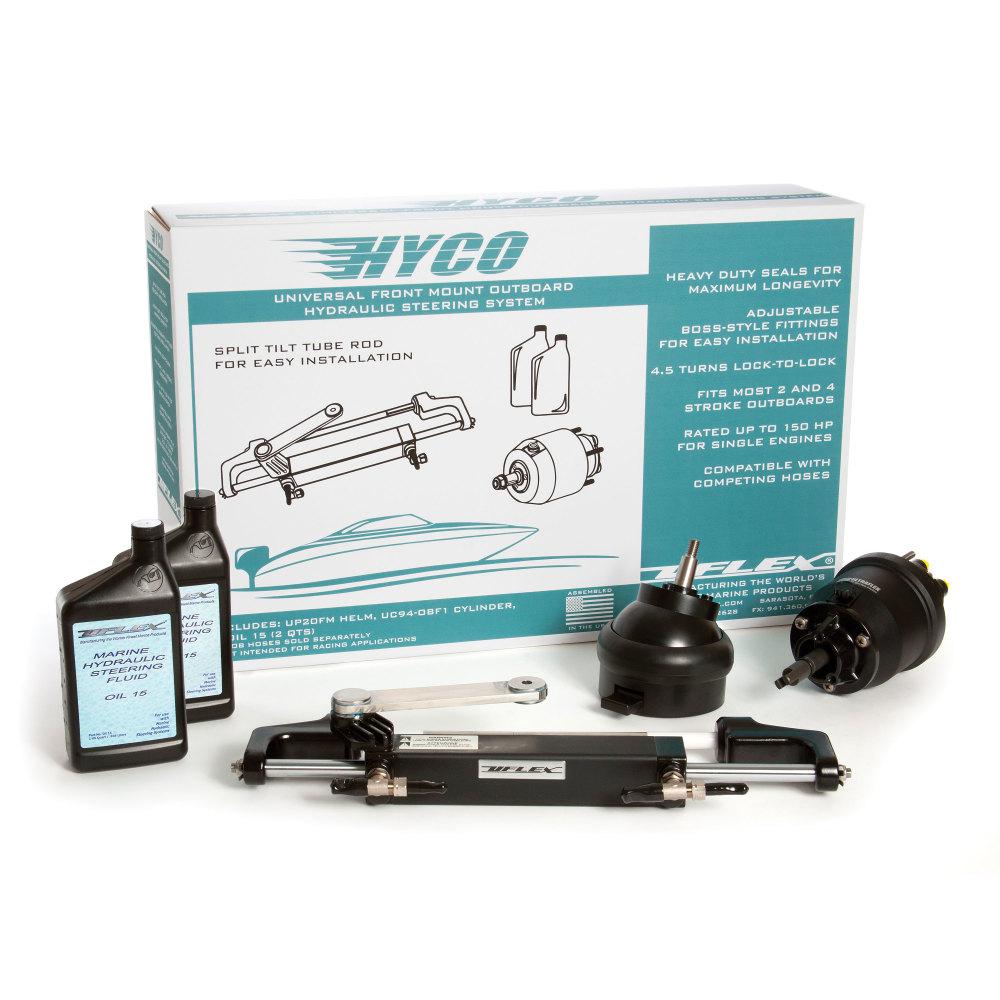 Uflex HYCOOBF Outboard Steering Kit with Tilt, Low HP Steering System