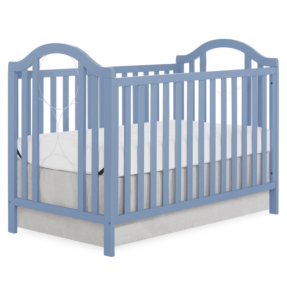 blue convertible crib