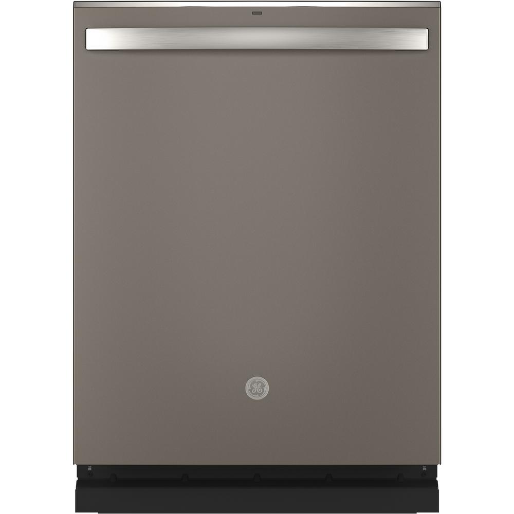 GE Top Control Tall Tub Dishwasher in Slate with Stainless Steel Tub