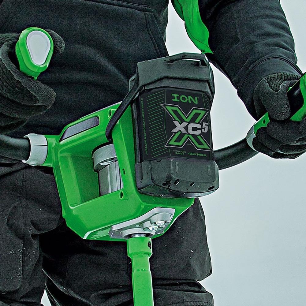 battery auger for ice fishing