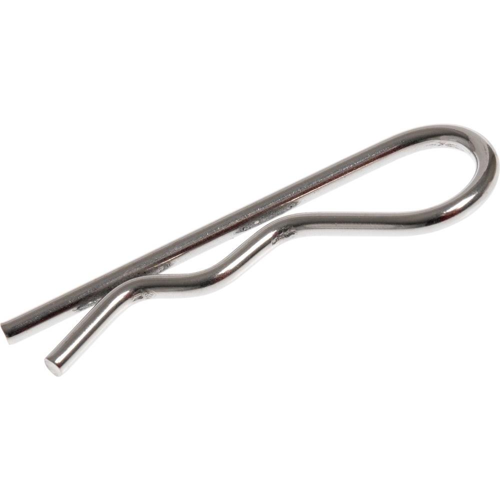 Hillman 0.125 in. x 29/16 in. Stainless Steel Hitch Pin Clip (10Pack