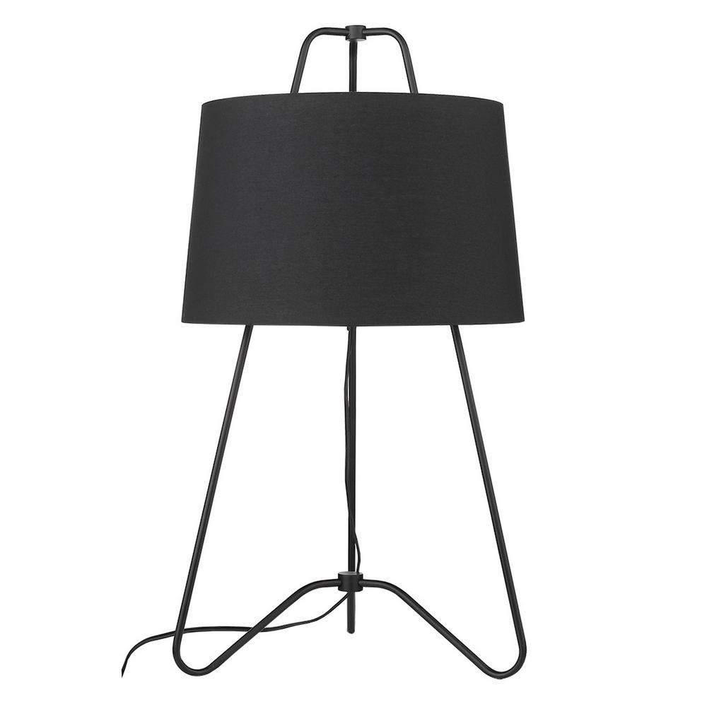 Trend Lighting Lamia 30 In 1 Light Matte Black Table Lamp Light Matte Black Table Lamp