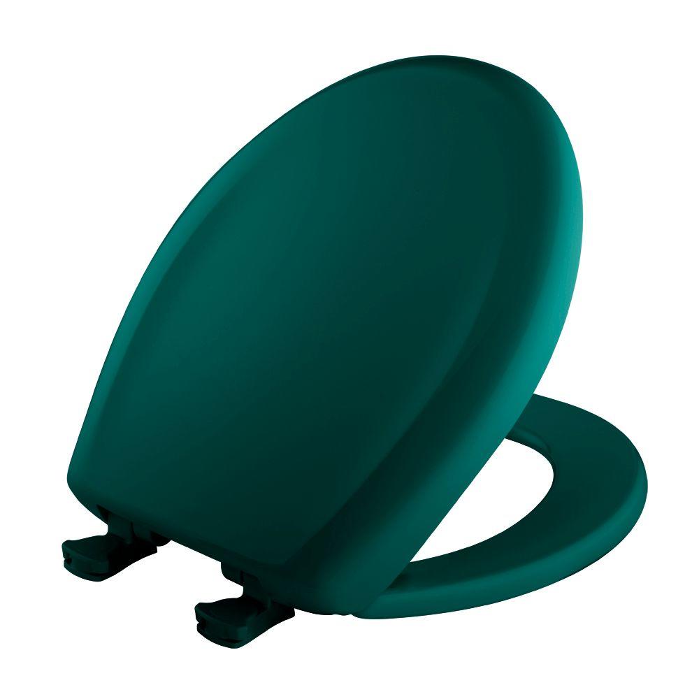 BEMIS Round Closed Front Toilet Seat in Teal200SLOWT 655 The Home Depot