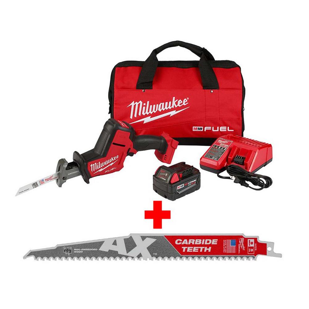 Milwaukee Reciprocating Saw Brushless Cordless Keyless 18 Volt M18 FUEL