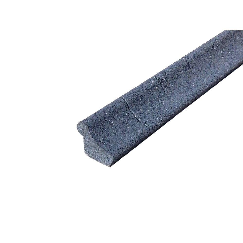 Vigoro EcoBorder 4 ft. Grey Rubber Landscape Edging (48Count/Pallet
