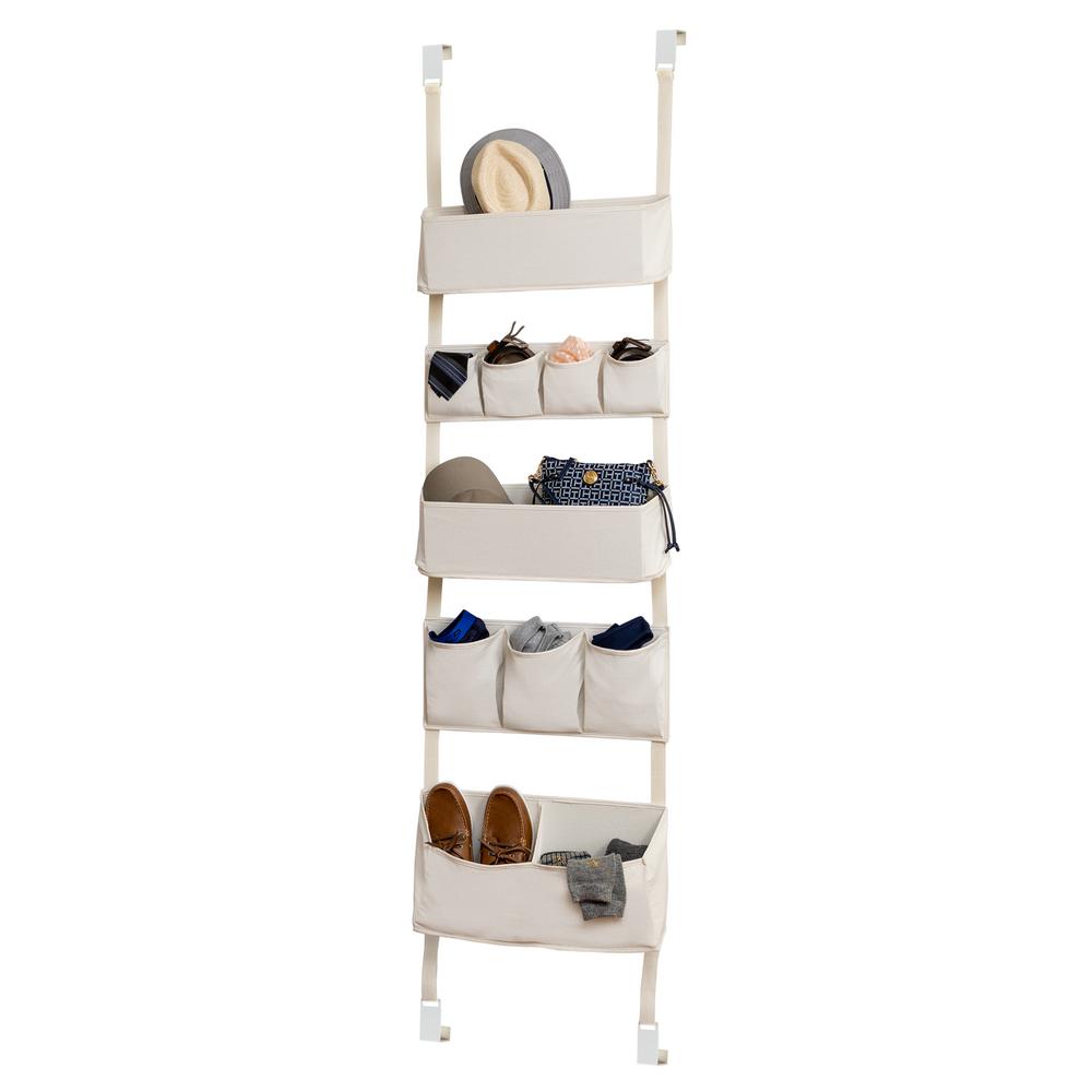 Honey Can Do 4 Hook Over The Door Accessory Rack Sft 08648 The