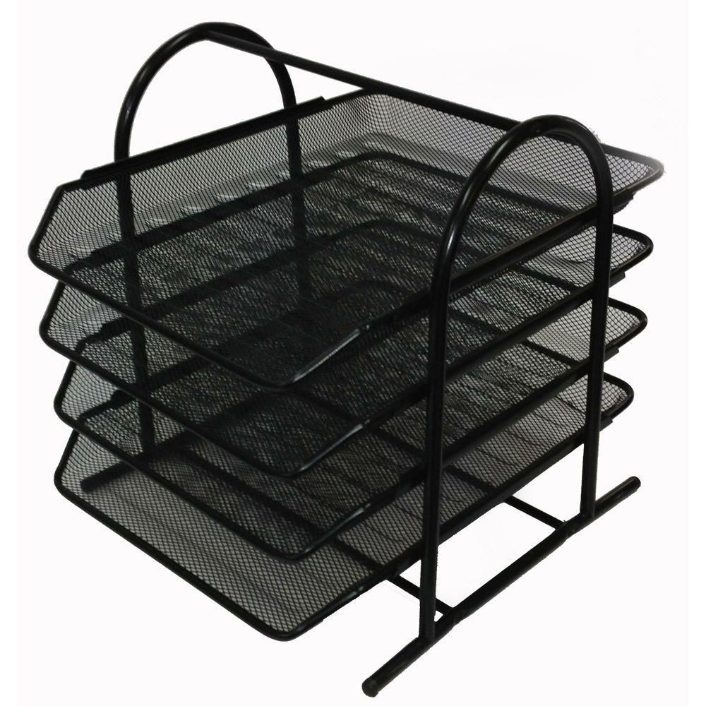 Black Wire Office Supplies Storage Organization The Home