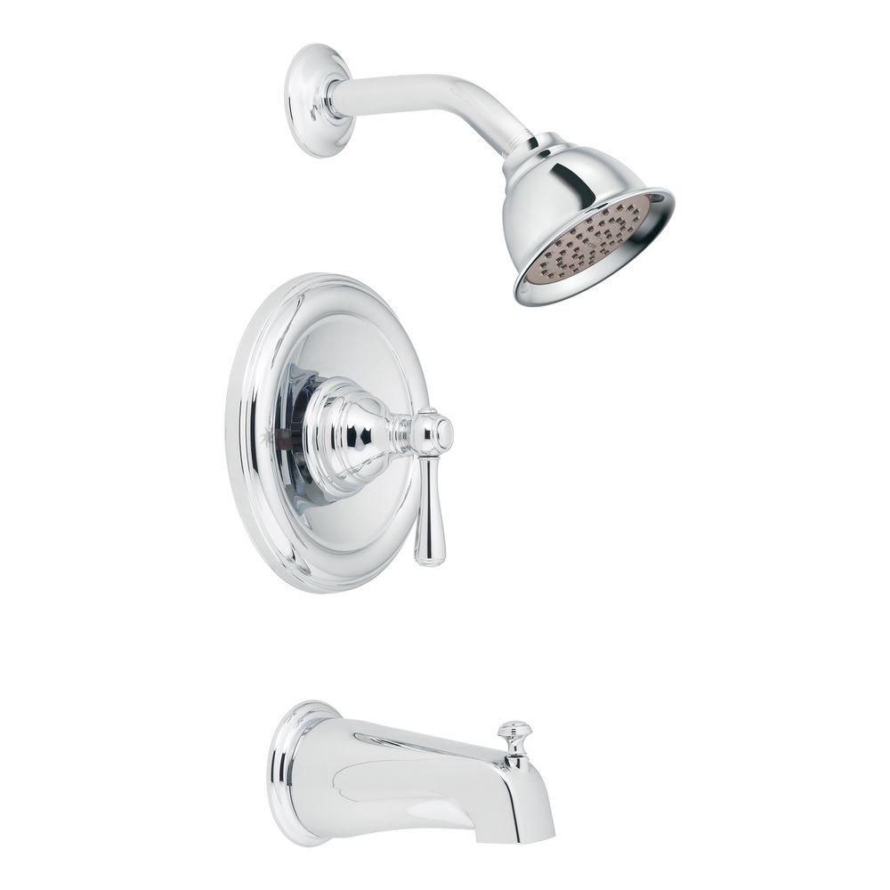 Moen Kingsley Single Handle 1 Spray Tub And Shower Faucet Trim Kit