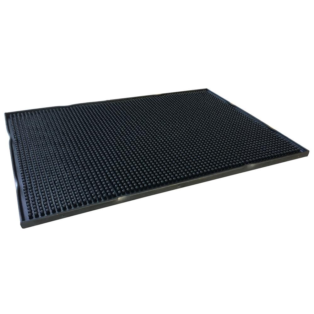 AmeriHome 18 in. x 12 in. Rubber Service Spill Mat (2Pack)802344