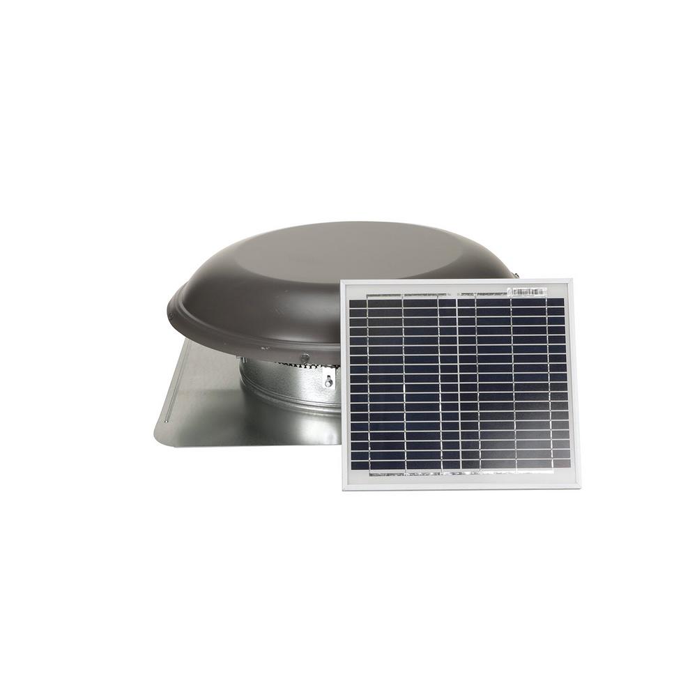 Air Vent 1500 CFM Weatherwood Galvanized Steel Electric Powered Attic