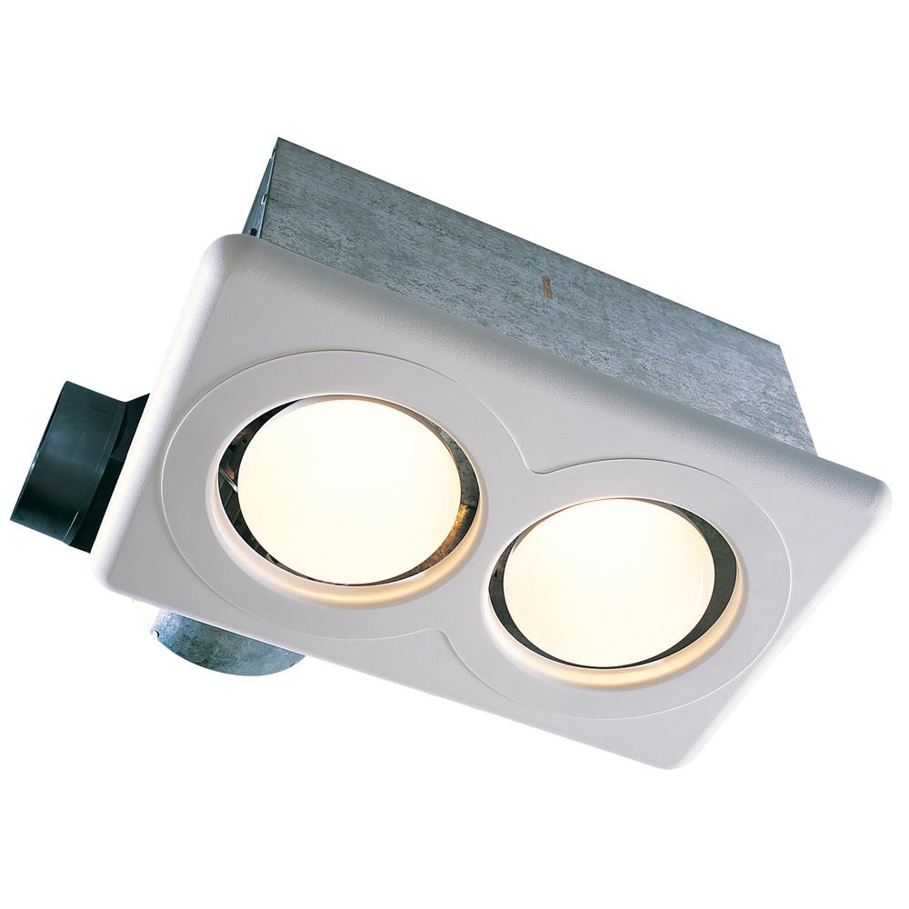 Air King High Performance 70 CFM Bulb Heater with Ceiling Exhaust Fan with Light by Air King