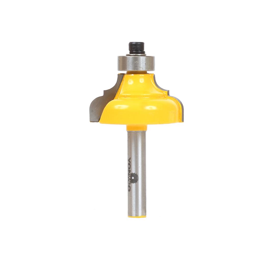 Yonico Classical Ogee Edge Forming 3/8 in. Depth 1/4 in. Shank Carbide