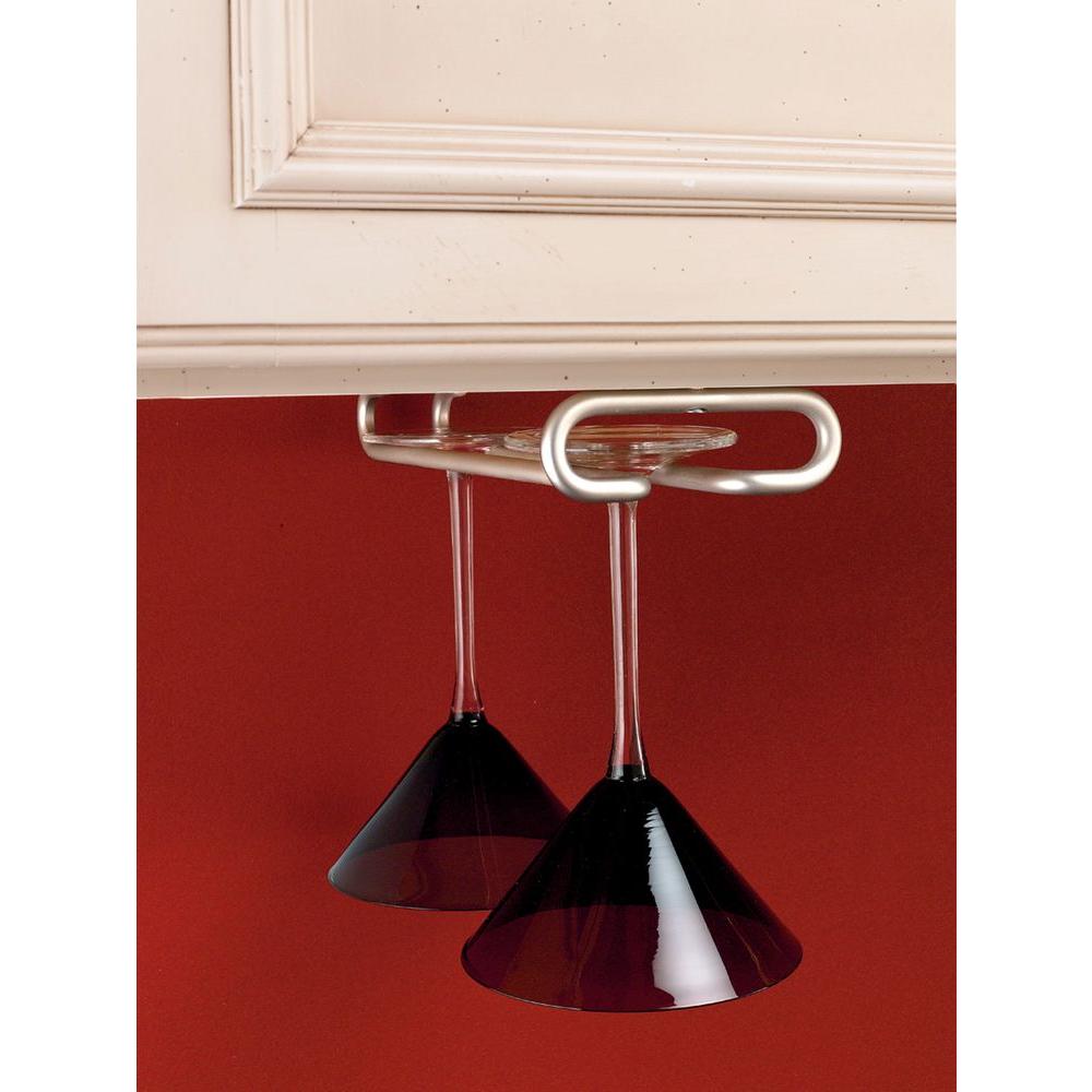 RevAShelf 1.5 in. H x 4.25 in. W x 16 in. D Satin Nickel Under