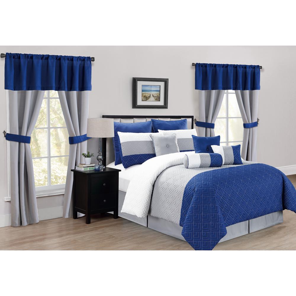 Dodgers 3 Piece Multicolored Twin Comforter Set 1mlb862010015ret