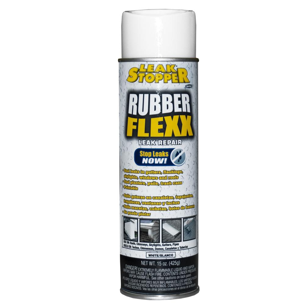 Gardner 18 Oz Leak Stopper Rubber Flexx Sealant Black 0316 Ga The Home Depot