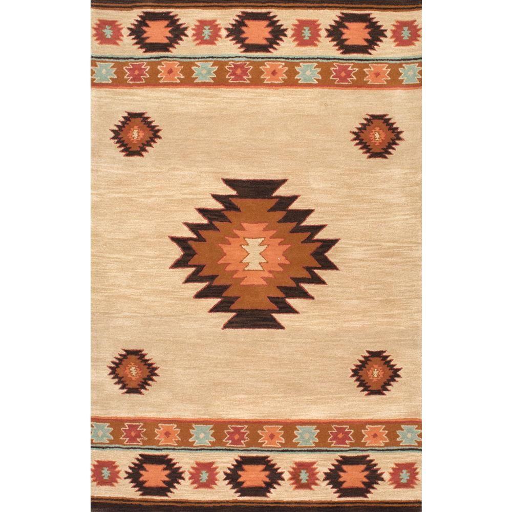 Nuloom Shyla Beige 4 Ft X 6 Area Rug