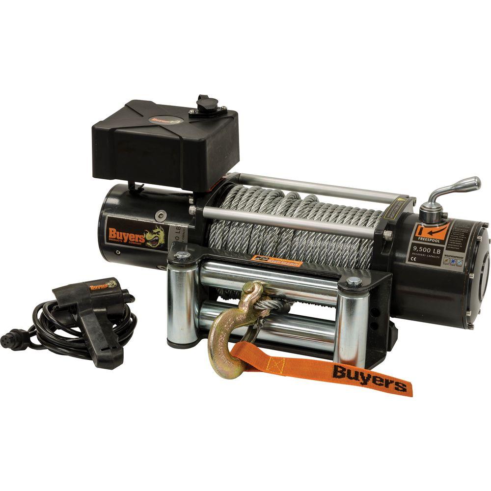 Buyers Products Company 9,500 lbs. Electric Waterproof Winch5579500