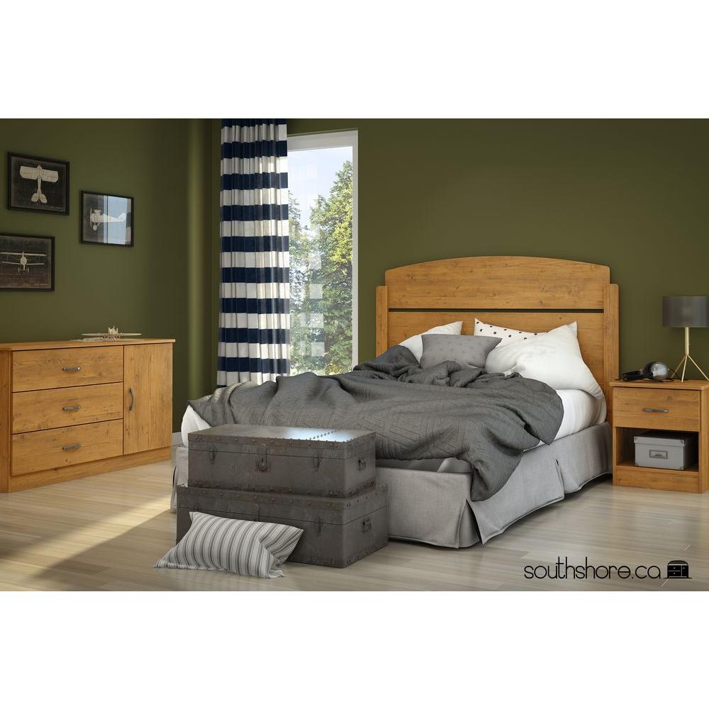 Orange Kids Baby Furniture The Home Depot Libra Country Pine Full Kids Headboard