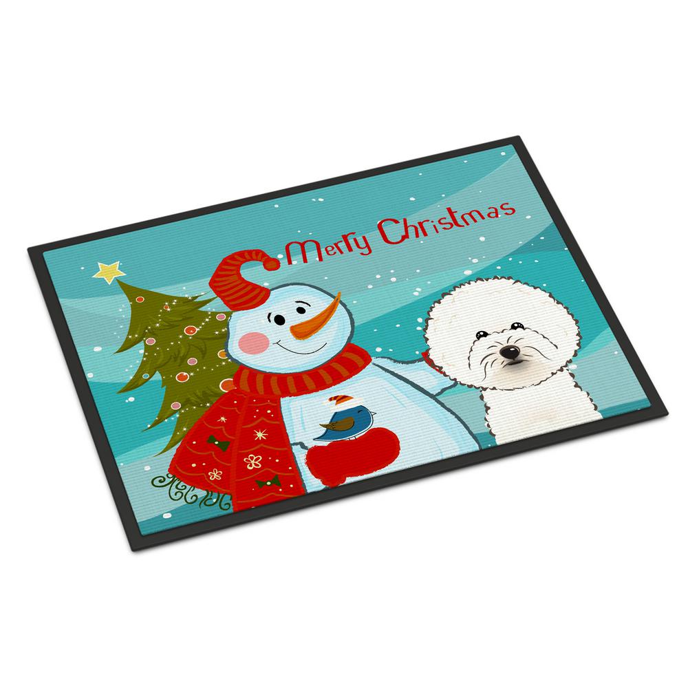 DOOR MATS RUBBER BACKED DOOR MAT WESTIES IN THE GARDEN DOORMAT 27/" x 18/"