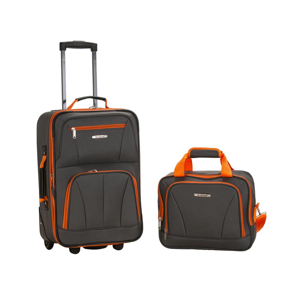 rockland luggage 19 inch expandable spinner carry on