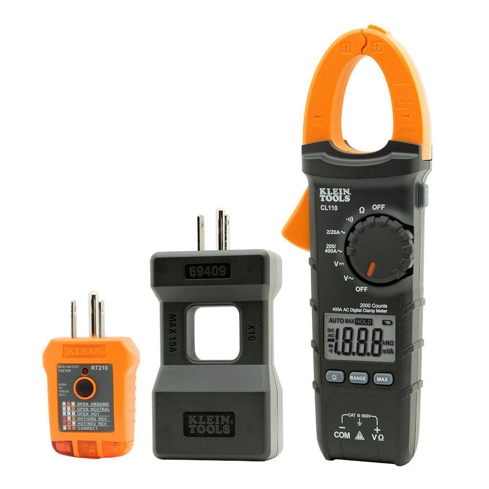Clamp/Multimeter Electrical Testers Electrical Tools The Home Depot