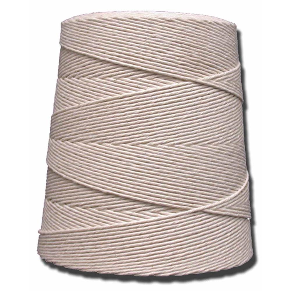 T.W. Evans Cordage 30Ply 1250 ft. 2 lb. Cotton Twine Cone06300 The