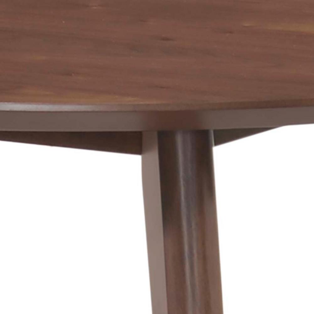 Rosie Light Walnut Dining Table Drb500dt The Home Depot Rosie Light Walnut Dining Table Drb500dt The Home Depot