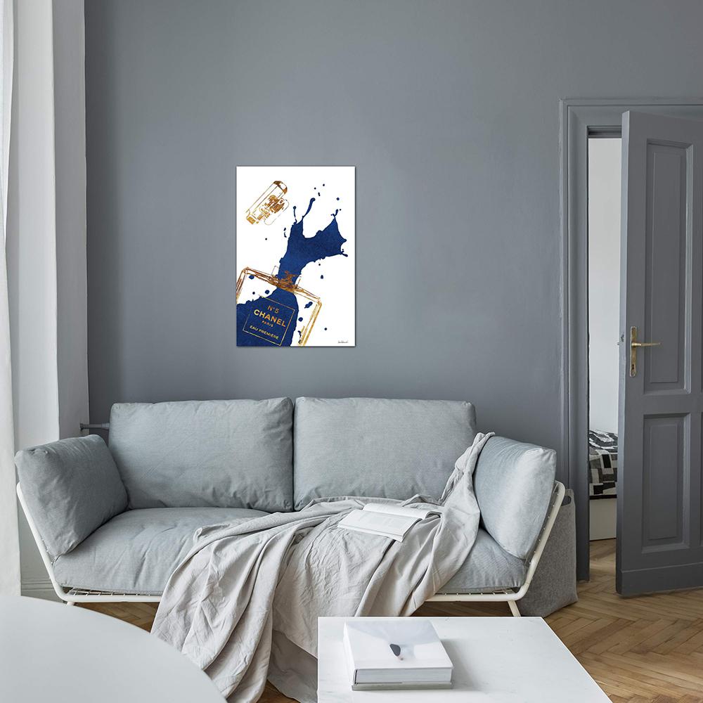 19++ Most Navy blue canvas wall art images info